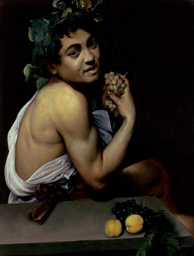 Der kranke Bacchus von Michelangelo Merisi da Caravaggio