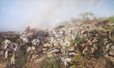 Die Schlacht von Dogali von Michele Cammarano