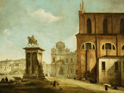 Campo SS Giovanni e Paolo, Venedig von Michele Marieschi