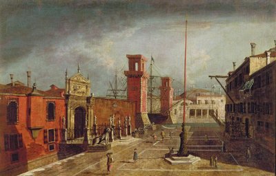 Das Arsenale, Venedig von Michele Marieschi