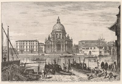 Ansichten von Venedig: S. M. Della Salute von Michele Marieschi