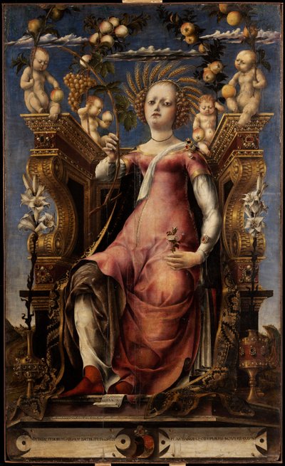 Die Muse Thalia von Michele Pannonio
