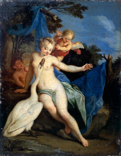 Leda und der Schwan von Michele Rocca
