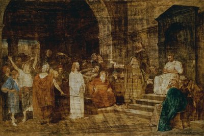 Christus vor Pilatus von Mihály von Munkácsy