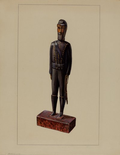 Soldat des Bürgerkriegs von Mina Lowry