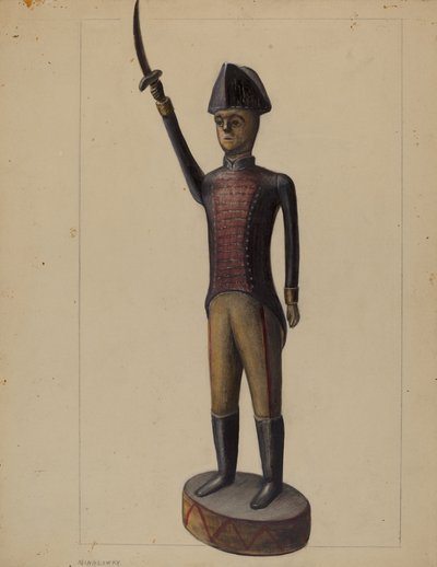 Revolutionärer Soldat von Mina Lowry