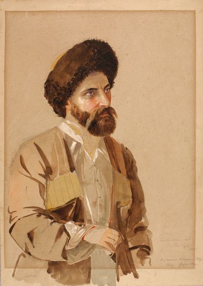 Tscherkessin in Konstantinopel, 1845 von Miner Kilbourne Kellogg