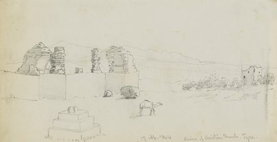 Ruine der christlichen Kirche, Tyros von Miner Kilbourne Kellogg