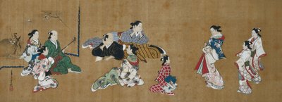 Unterhaltungsszene von Miyagawa Chōshun
