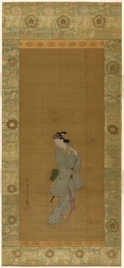 Männliche Figur von Miyagawa Chōshun