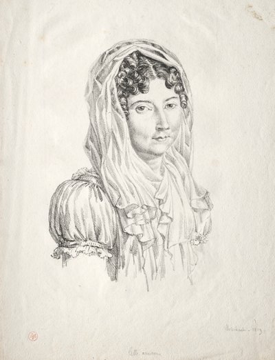 Porträt einer Frau von Moisbach