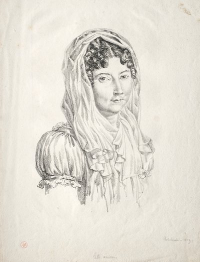 Porträt einer Frau von Moisbach