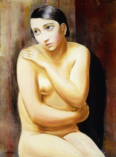 Sitzende nackte Frau von Moise Kisling