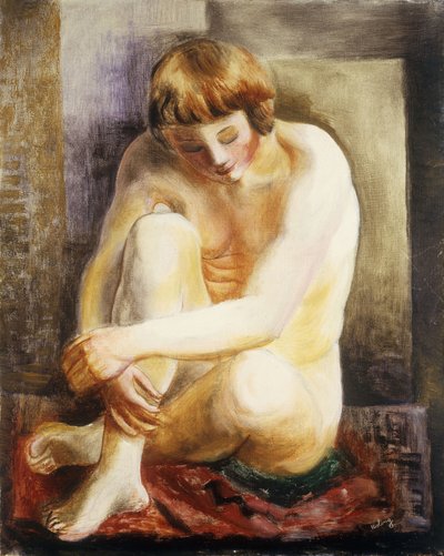 Sitzender Akt von Moise Kisling