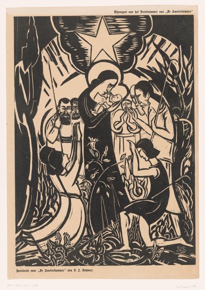 Anbetung der Hirten von Mommie Schwarz (signed by artist)
