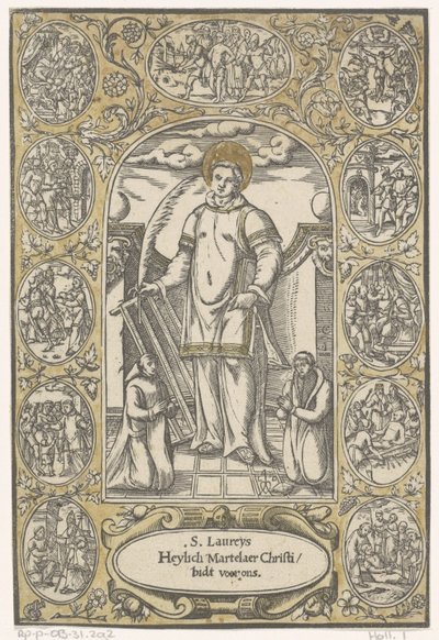 Heiliger Laurentius von Monogrammist CI