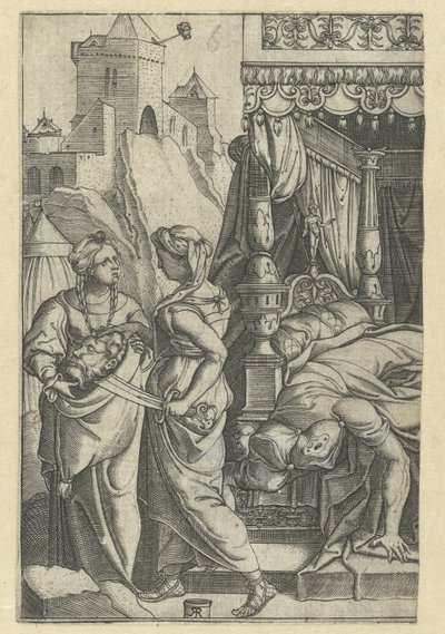 Judith mit dem Kopf des Holofernes von Monogrammist RR