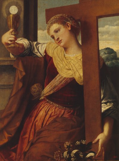 Die Allegorie des Glaubens von Moretto da Brescia