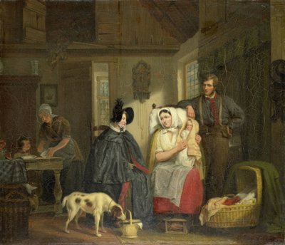 Besuch bei einer neuen Mutter von Moritz Calisch