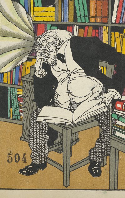 Der Dialektforscher, 1911 von Moritz Jung
