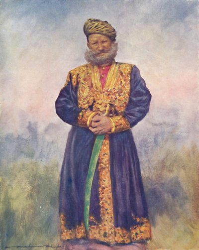 Ein Rajput aus Rajgarh, 1903 von Mortimer L Menpes