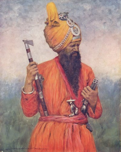 Ein Diener aus Jind, 1903 von Mortimer L Menpes