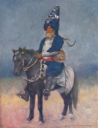Ein fanatischer Akalis-Verehrer, 1903 von Mortimer L Menpes