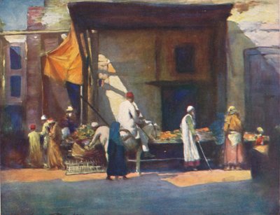 Obststand, 1903 von Mortimer L Menpes