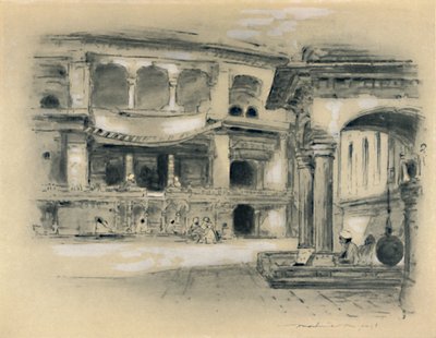 Stadt Amritsar von Mortimer L Menpes