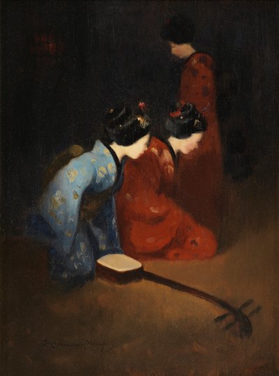 Geisha-Musikerinnen von Mortimer Ludington Menpes