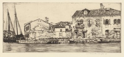 Giudecca, Venedig von Mortimer Menpes