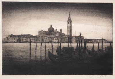 San Giorgio Maggiore von Mortimer Menpes