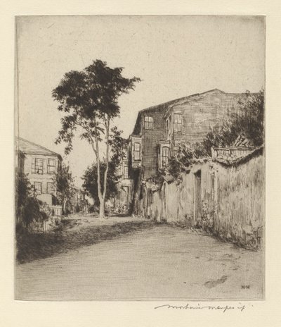 Sizilianische Straße von Mortimer Menpes