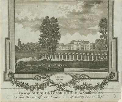 Shugborough Hall von Moses Griffiths