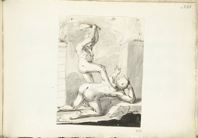 Kain tötet Abel von Moses Ter Borch