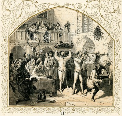 Präsentation des Wildschweinkopfes von Myles Birket Foster