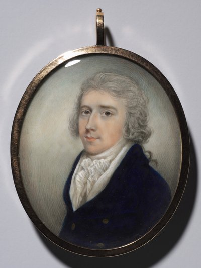 Porträt eines Mannes, ca. 1795-1800 von N*** Freese