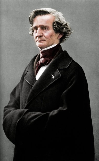 Hector Berlioz 1803-1869, französischer romantischer Komponist von Nadar