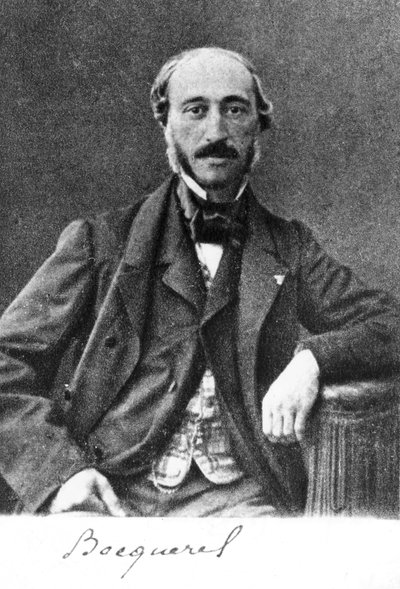 Henri Becquerel, französischer Physiker, ca. 1890er Jahre von Nadar