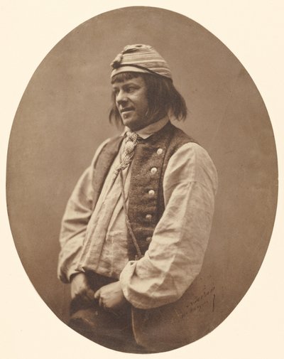 Jean-François Philibert Berthelier, Schauspieler von Nadar [Gaspard Félix Tournachon]