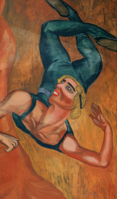 Sprung, 1910er Jahre von Nadezhda Vladimirovna Lermontova