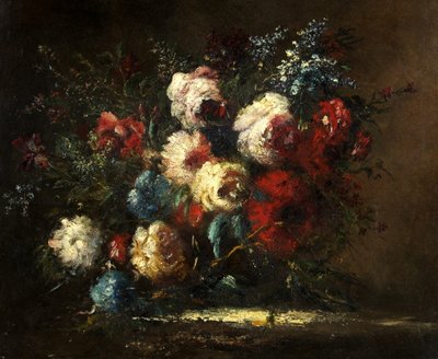 Blumenstück von Narcisse Virgile Diaz de la Peña