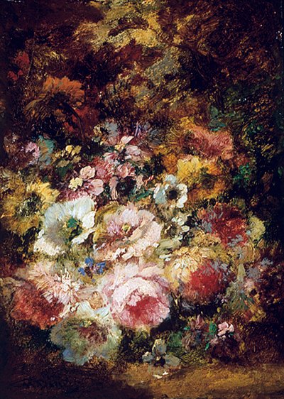 Blumen von Narcisse Virgile Diaz de la Peña