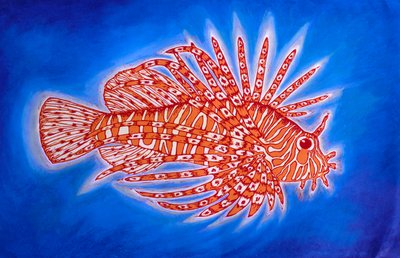 Rotfeuerfisch von Nat Morley