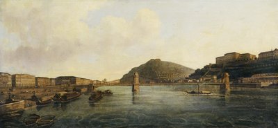 Ansicht von Budapest von Leopold Blonder