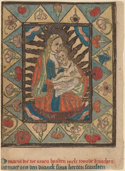 Die Madonna mit Kind von Netherlandish 15th Century