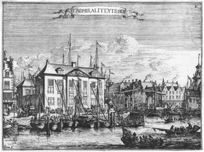 Admiralitätshaus in Rotterdam von Netherlandish School