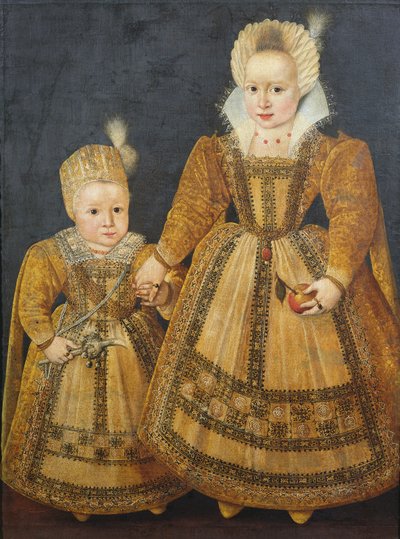 Junge und Mädchen von Netherlandish School