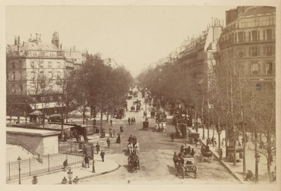 Paris, Boulevard de la Madeleine von Neurdein freres