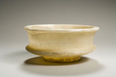 Tazza, 18.-19. Dynastie, 1540-1186 v. Chr. (Alabaster) von New Kingdom Egyptian